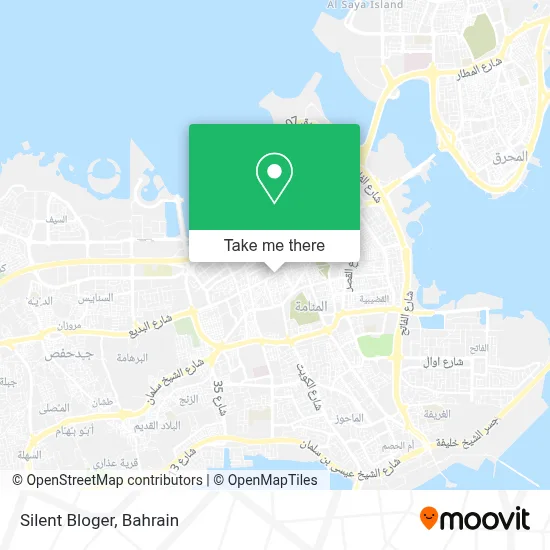 Silent Bloger map