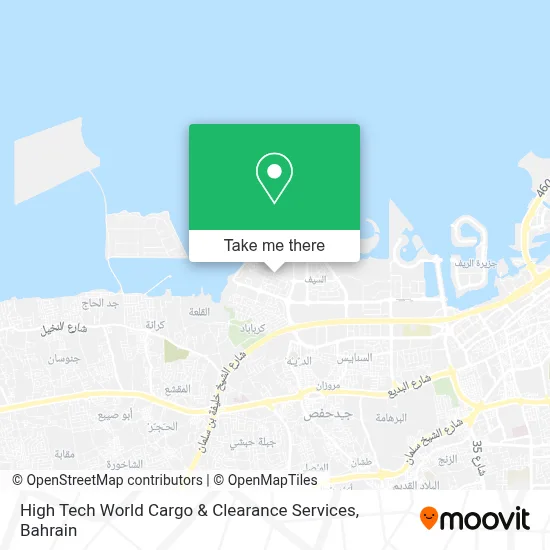 High Tech World Cargo & Clearance Services map