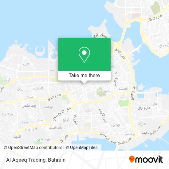 Al Aqeeq Trading map
