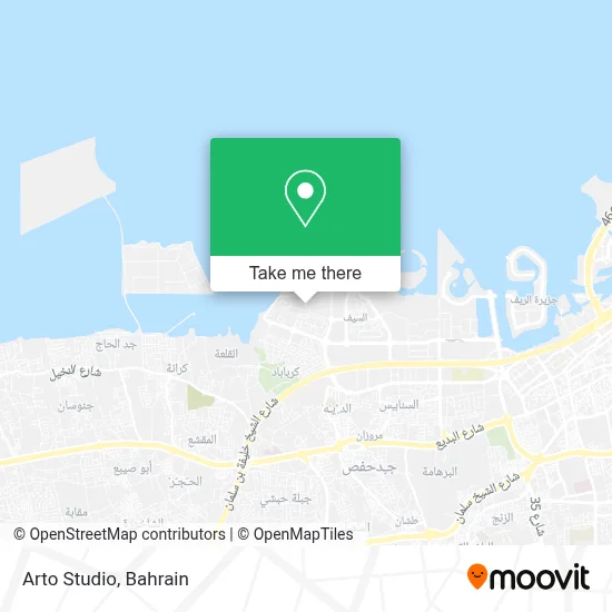 Arto Studio map