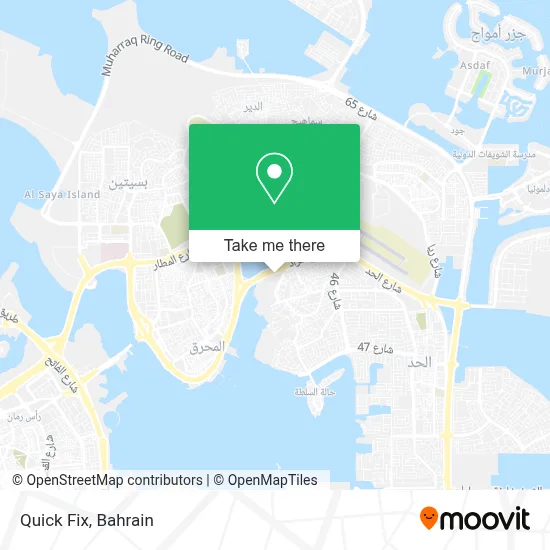 Quick Fix map