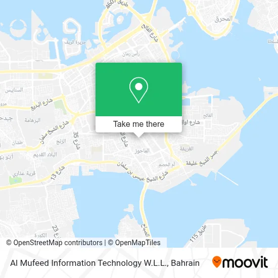 Al Mufeed Information Technology W.L.L. map