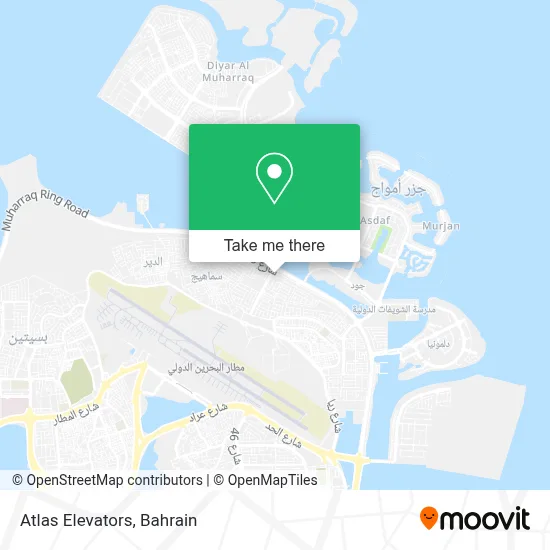 Atlas Elevators map