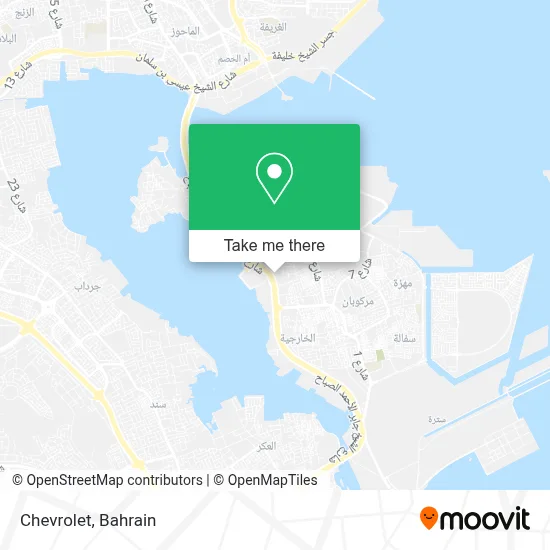 Chevrolet map