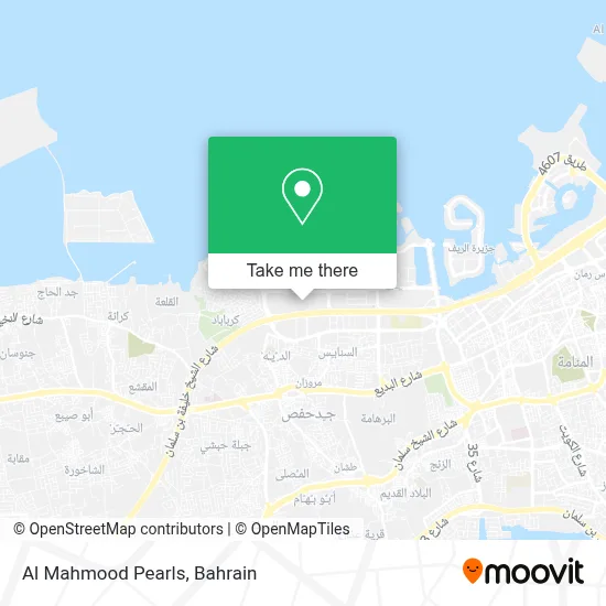 Al Mahmood Pearls map