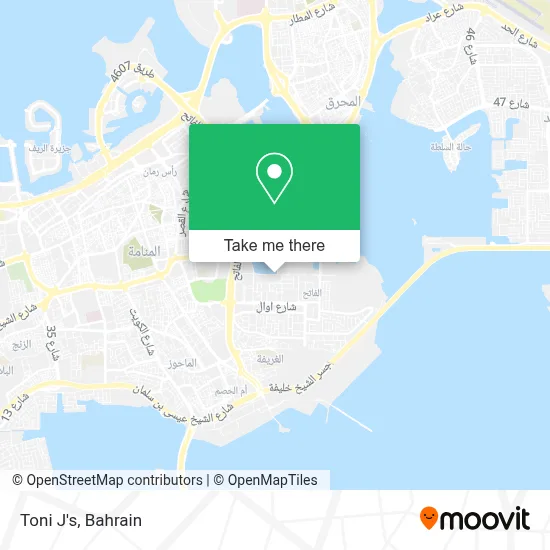 Toni J's map