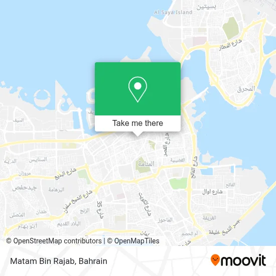 Matam Bin Rajab map