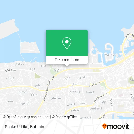 Shake U Like map