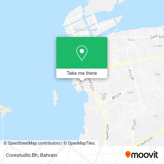 Corestudio.Bh map