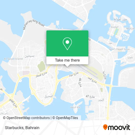 Starbucks map
