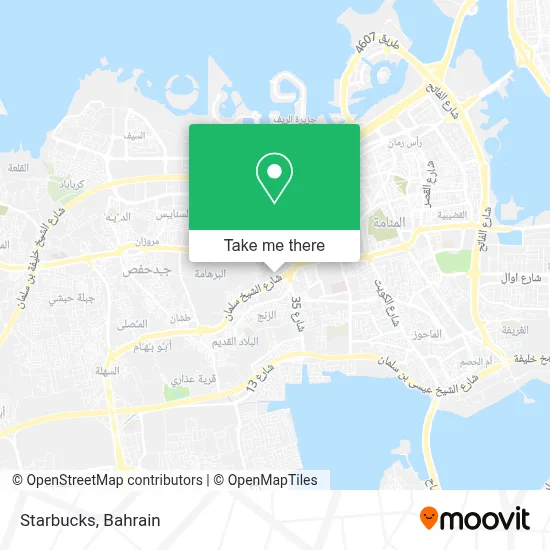 Starbucks map