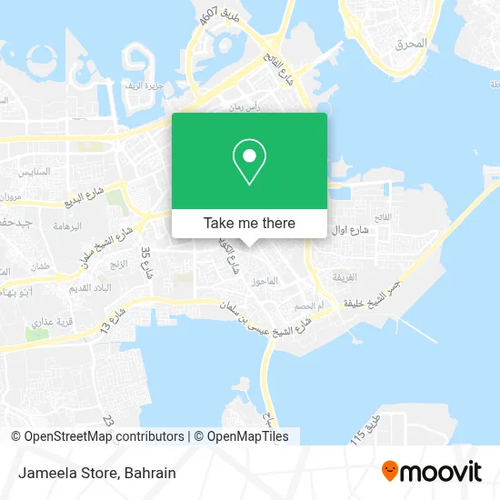 Jameela Store map