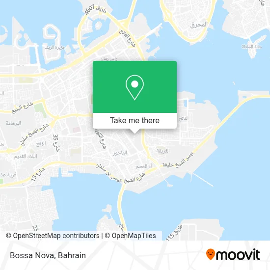 Bossa Nova map