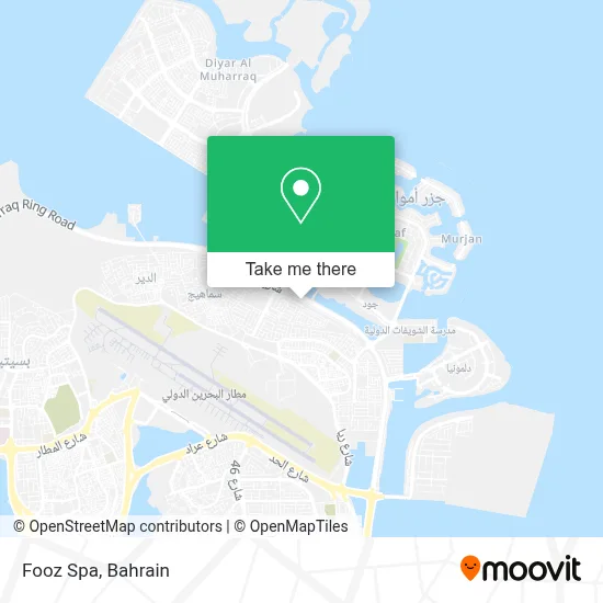 Fooz Spa map