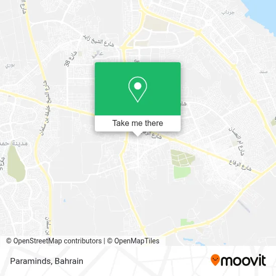 Paraminds map