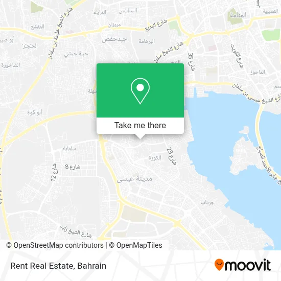Rent Real Estate map