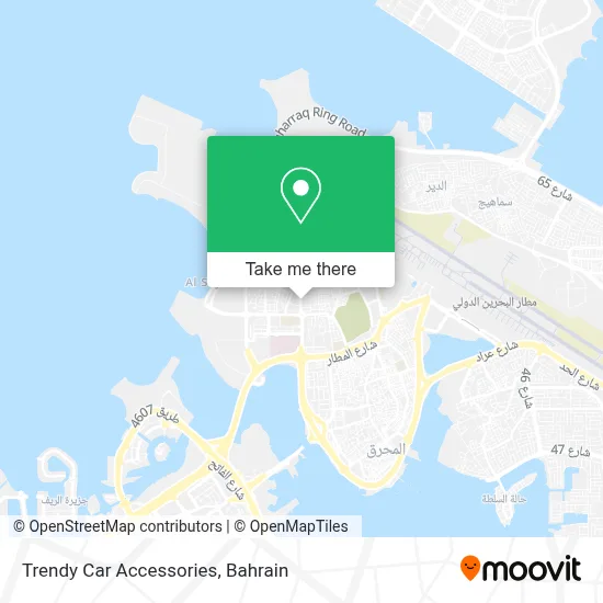 Trendy Car Accessories map