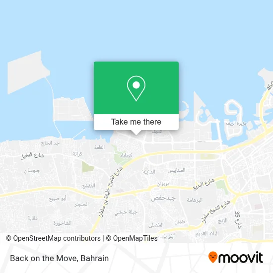 Back on the Move map