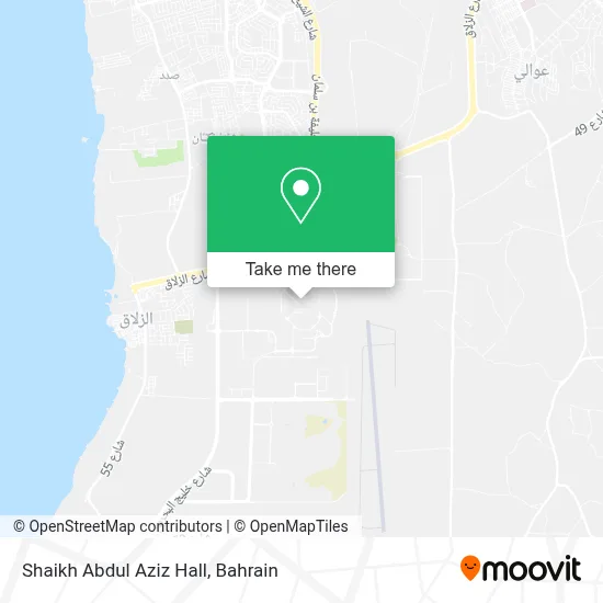 Shaikh Abdul Aziz Hall map