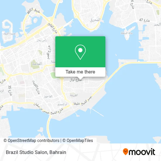 Brazil Studio Salon map