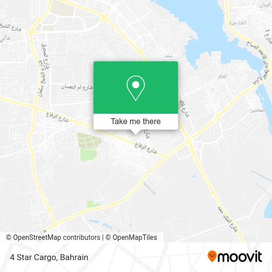 4 Star Cargo map
