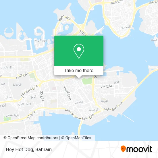 Hey Hot Dog map