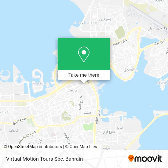 Virtual Motion Tours Spc map