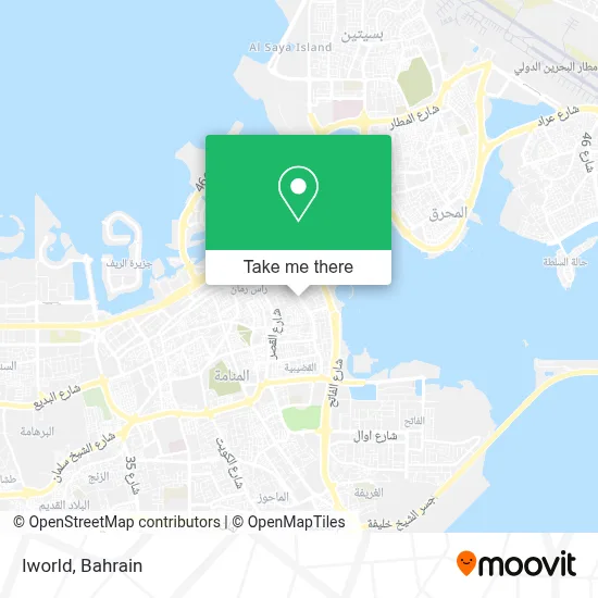 Iworld map