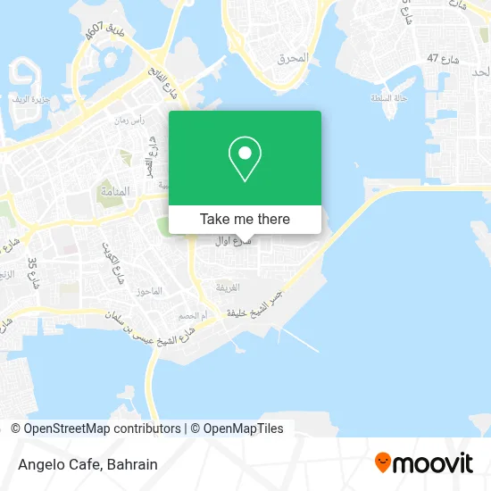 Angelo Cafe map