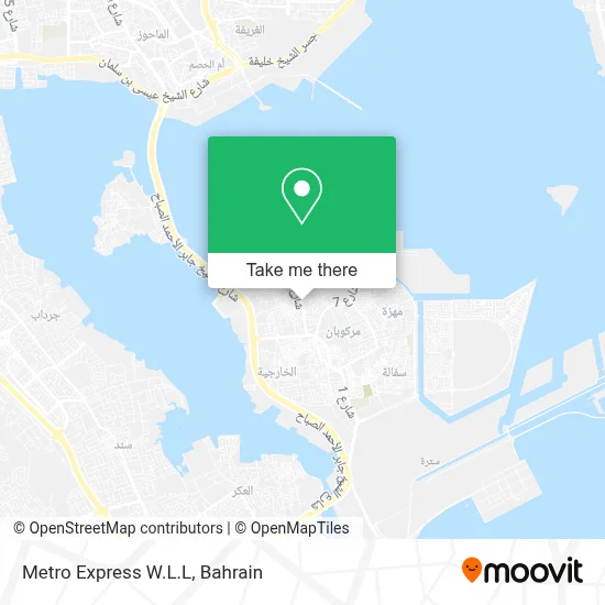 Metro Express W.L.L map