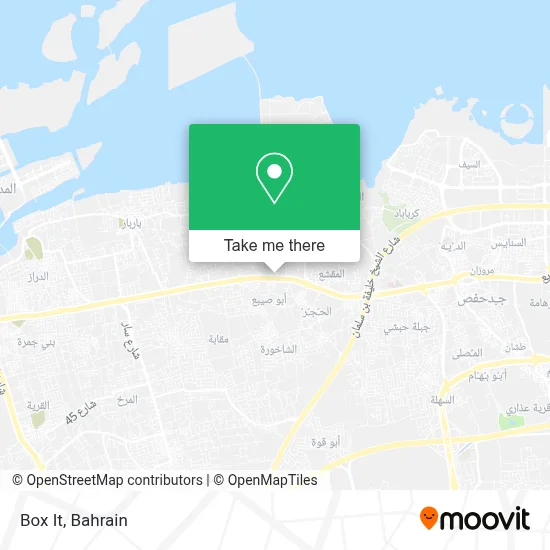 Box It map