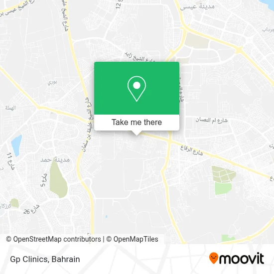 Gp Clinics map