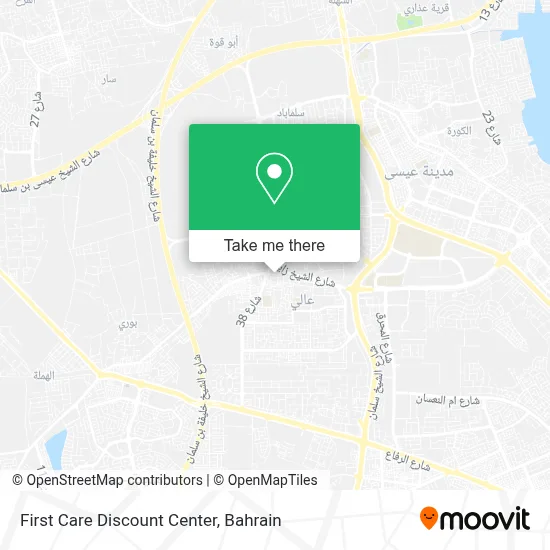 First Care Discount Center map