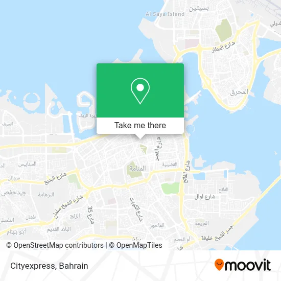 Cityexpress map
