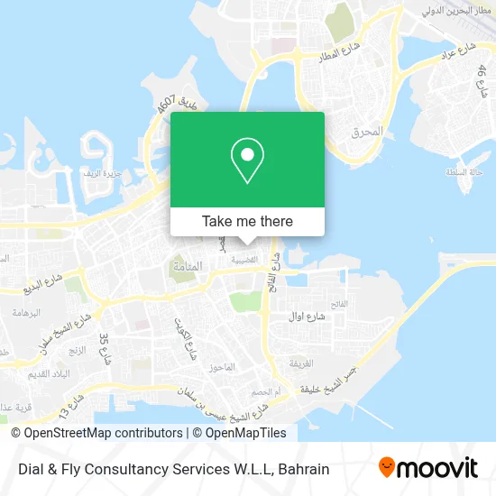 Dial & Fly Consultancy Services W.L.L map