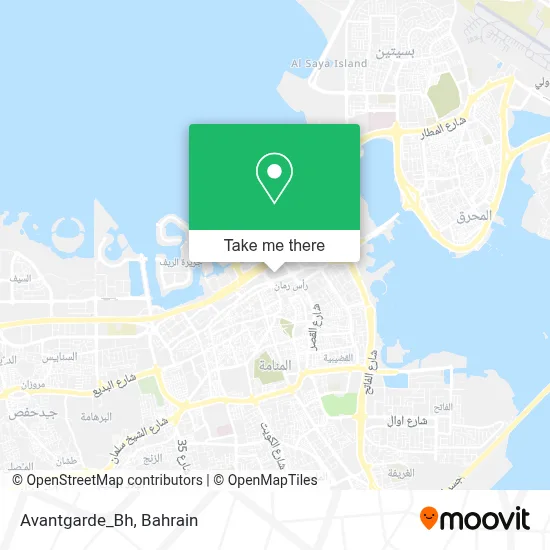 Avantgarde_Bh map