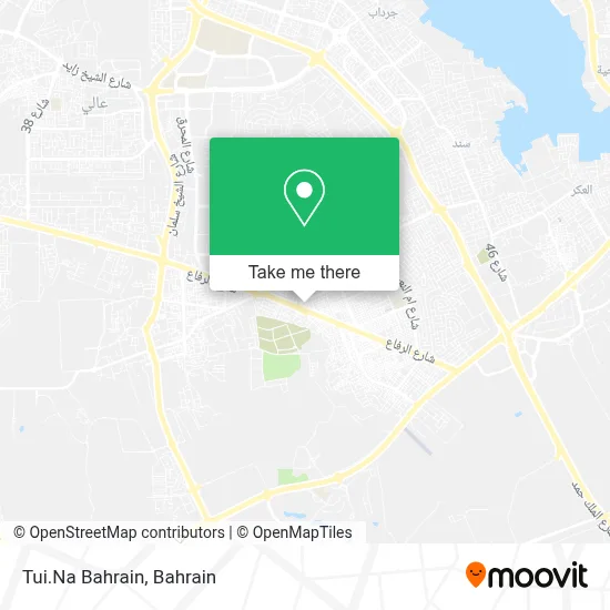 Tui.Na  Bahrain map