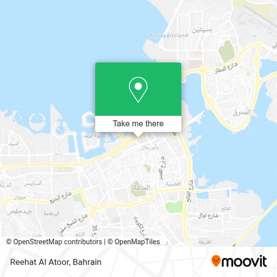 Reehat Al Atoor map