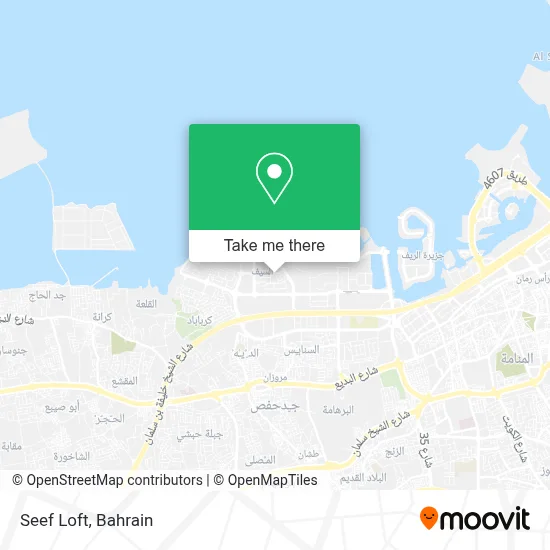 Seef Loft map