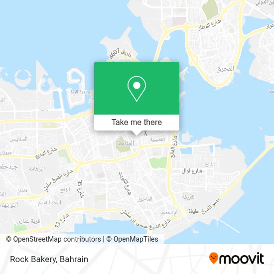 Rock Bakery map