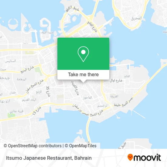 Itsumo Japanese Restaurant map