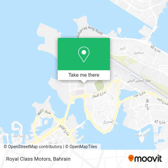 Royal Class Motors map