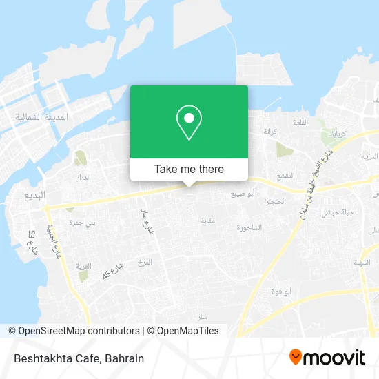 Beshtakhta Cafe map