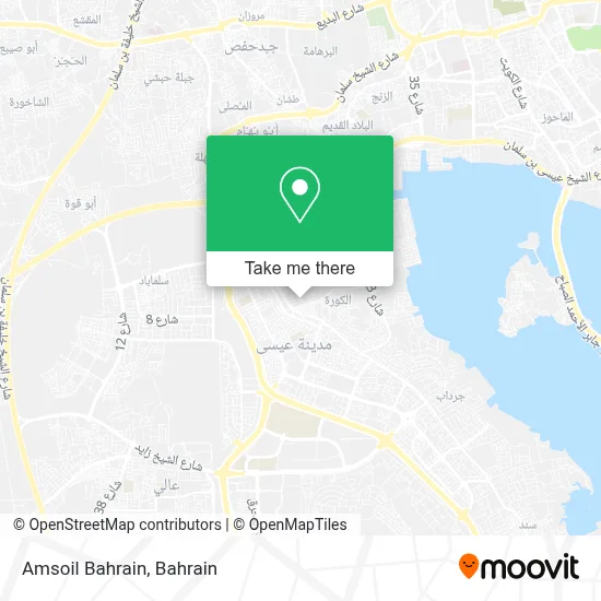 Amsoil Bahrain map
