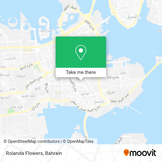 Rolanda Flowers map