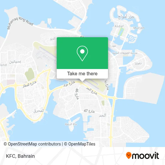 KFC map
