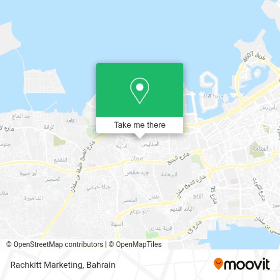 Rachkitt Marketing map