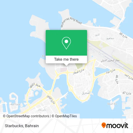 Starbucks map