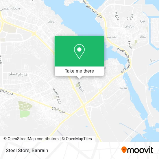 Steel Store map