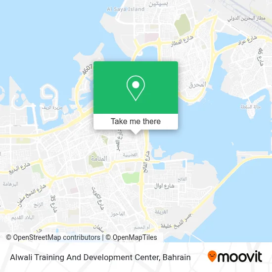 Alwali Training And Development Center map